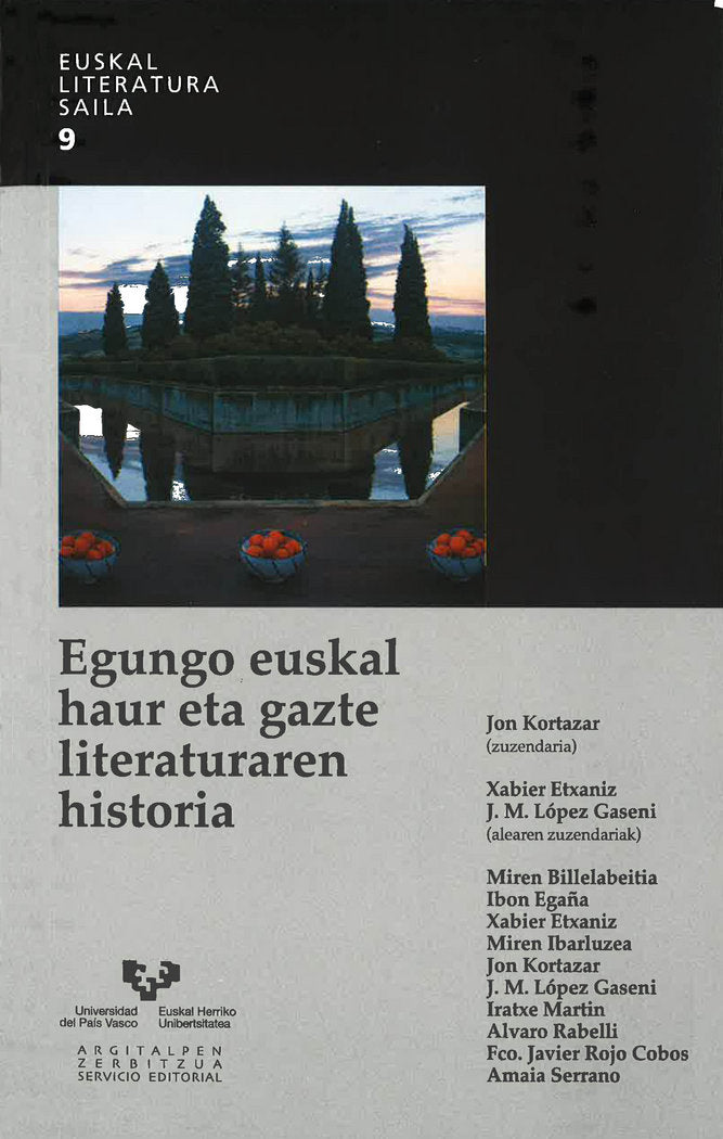 Egungo euskal haur eta gazte literaturaren historia, de Varios autores | portada del libro
