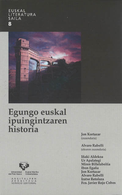 Egungo euskal ipuingintzaren historia, de Varios autores | portada del libro