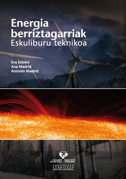 Energia berriztagarriak. Eskuliburu teknikoa, de Esteire Guereca, Eva | portada del libro