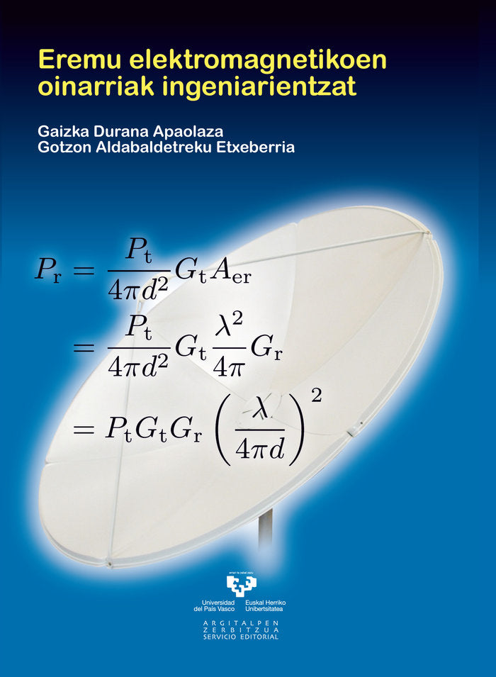 Eremu elektromagnetikoen oinarriak ingeniarientzat, de Durana Apaolaza, Gaizka | portada del libro