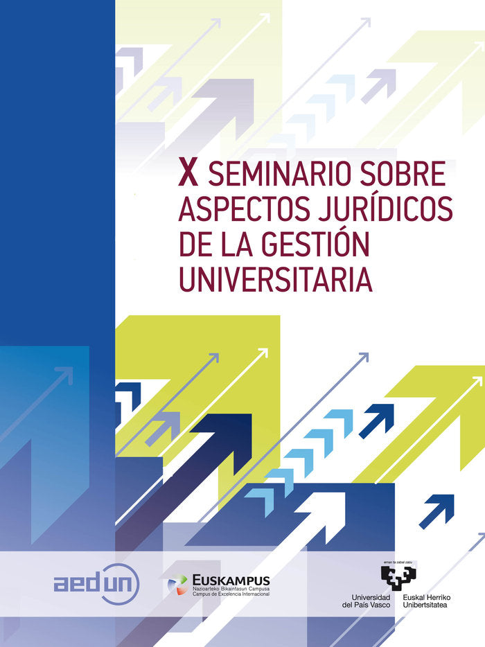 X SEMINARIO SOBRE ASPECTOS JURIDICOS DE LA GESTION UNIVERSI, de Mª ISABEL BONACHERA | portada del libro