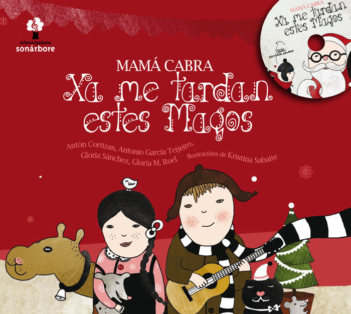 Xa me tardan estes magos (con cd), de Mama Cabra | portada del libro