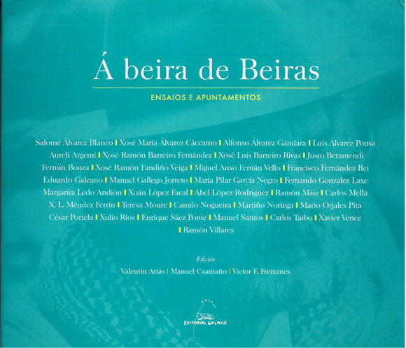 A beira de beiras. Ensaios e apuntamentos, de Varios autores | portada del libro