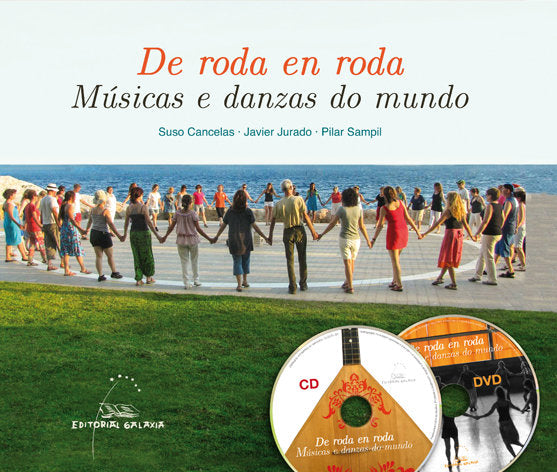 DE RODA EN RODA:MUSICAS E DANZAS DO MUNDO, de CANCELAS | portada del libro
