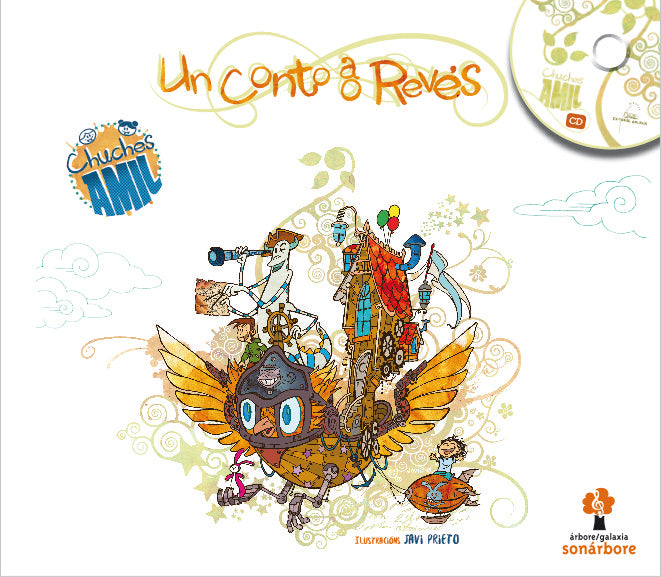 Conto ao reves, un(con cd), de Chuches Amil | portada del libro