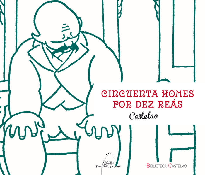 Cincuenta homes por dez reas (bc), de Castelao | portada del libro