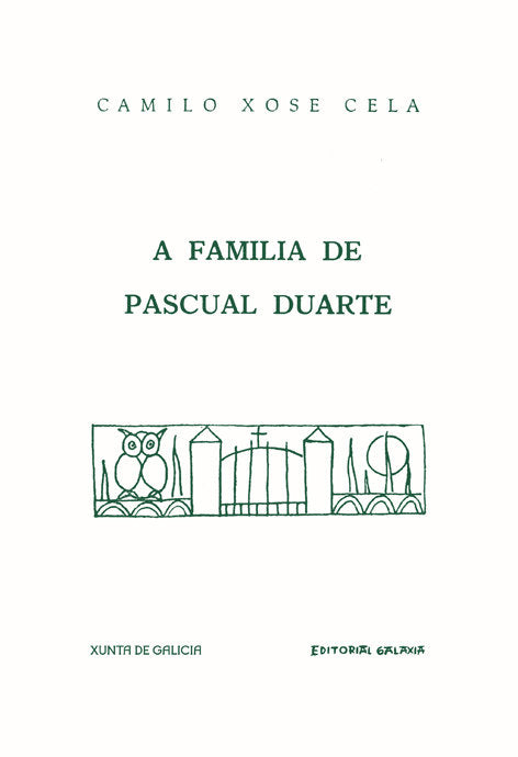Familia de pascual duarte (facsimil), de Xose Cela, Camilo | portada del libro