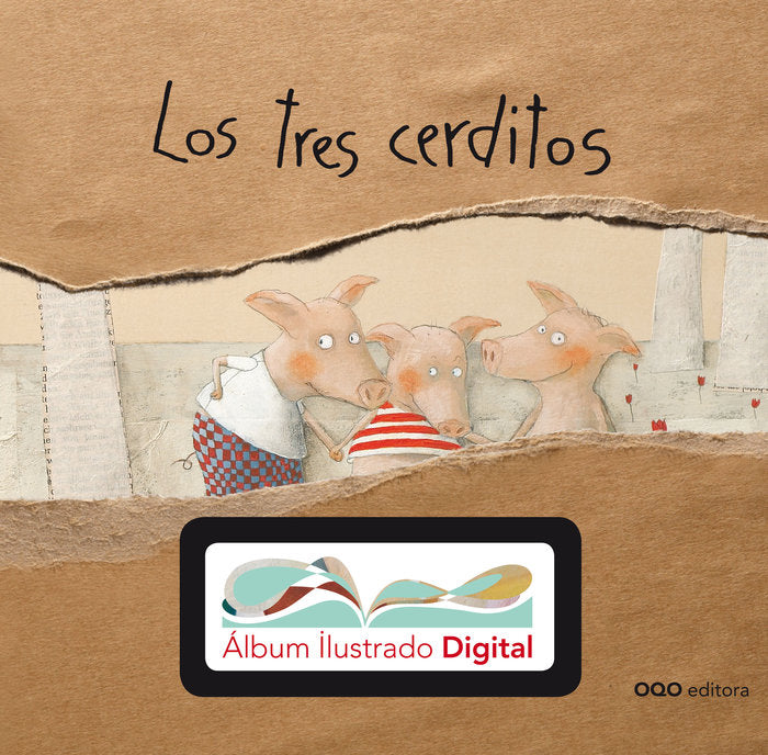 Los tres cerditos, de Mendez,Raquel | portada del libro
