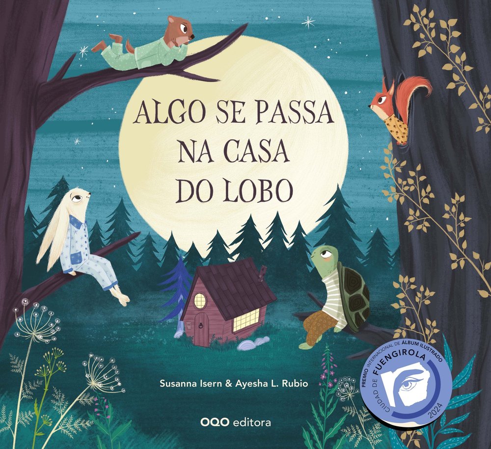 ALGO SE PASSA NA CASA DO LOBO, de ISERN IÑIGO, SUSANNA | portada del libro