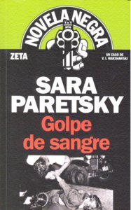 GOLPE DE SANGRE ZB, de PARETSKY | portada del libro