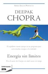 ENERGIA SIN LIMITES ZB, de CHOPRA | portada del libro
