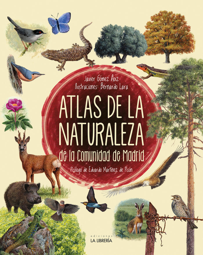 ATLAS DE LA NATURALEZA DE LA COMUNIDAD DE MADRID, de GOMEZ AOIZ, JAVIER | portada del libro