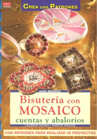 BISUTERÍA CON MOSAICO CUENTAS Y ABALORIOS, de Massey | portada del libro