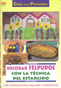 Serie Felpudos nº 1. DECORAR FELPUDOS CON LA TÉCNICA DEL ESTARCIDO, de Beiner, Jurgen | portada del libro
