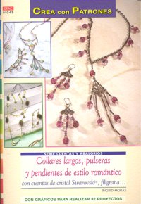 Serie Cuentas y Abalorios ánº 45. COLLARES LARGOS, PULSERAS Y PENDIENTES DE ESTILO ROMÁNTICO., de Moras, Ingrid | portada del