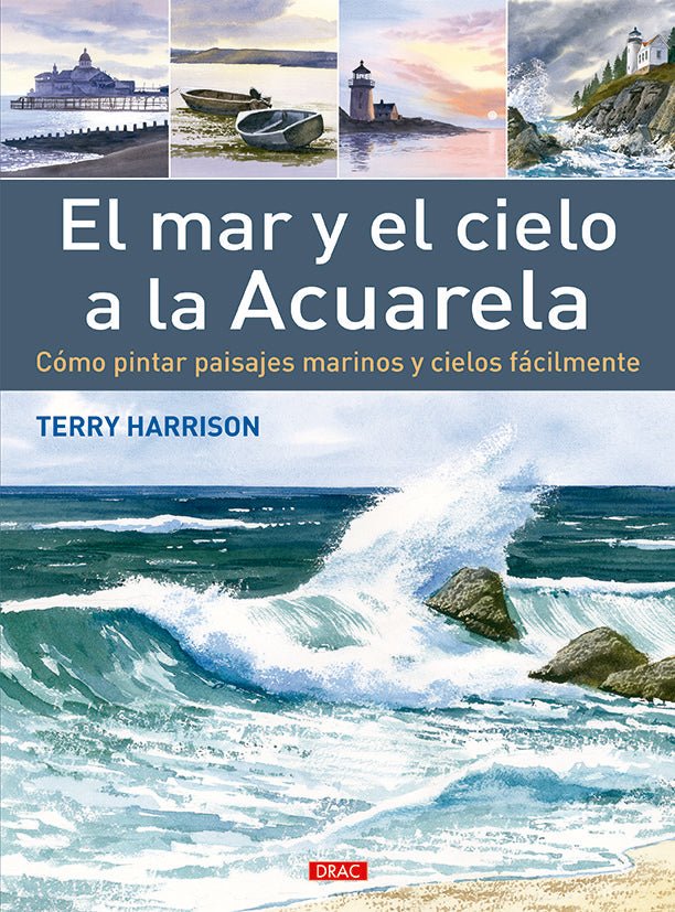 El mar y el cielo a la acuarela, de Harrison | portada del libro