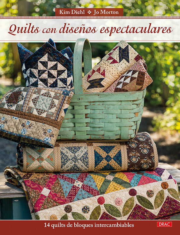Quilts con diseños espectaculares, de Diehl, Kim | portada del libro