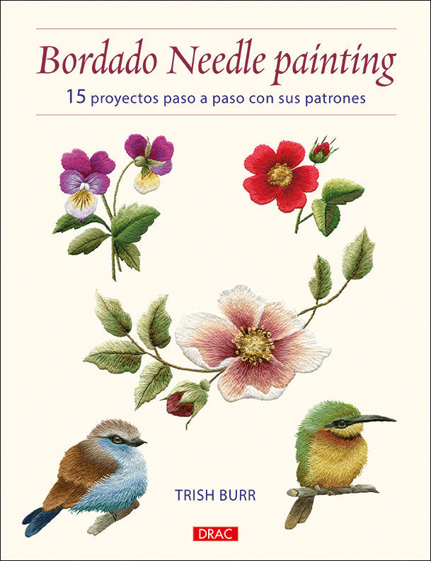 Bordado Needle Painting, de Burr, Trish | portada del libro