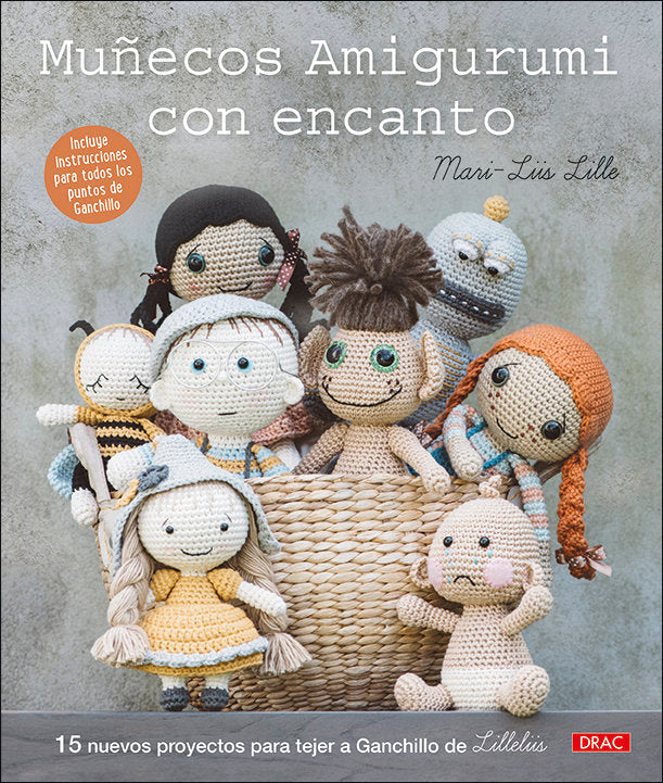 Muñecos amigurumi con encanto, de Mari-Liis Lille | portada del libro