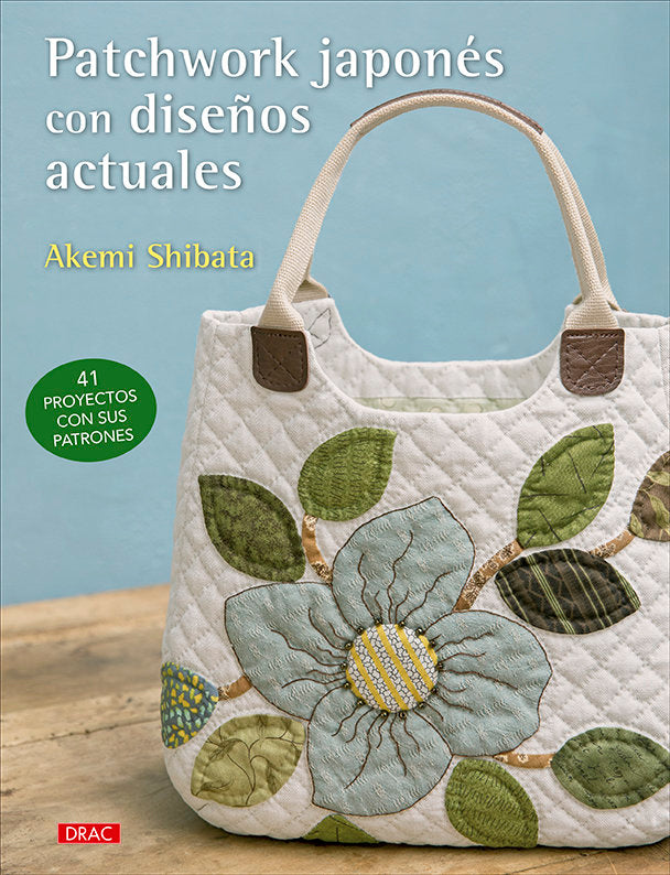 Patchwork japonés con diseños actuales, de Shibata, Akemi | portada del libro