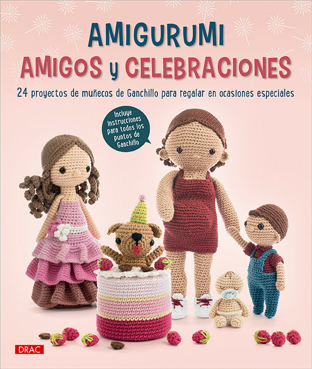AMIGURUMI AMIGOS Y CELEBRACIONES, de AA.VV. | portada del libro