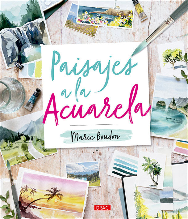 Paisajes a la acuarela, de BUDON, MARIE | portada del libro