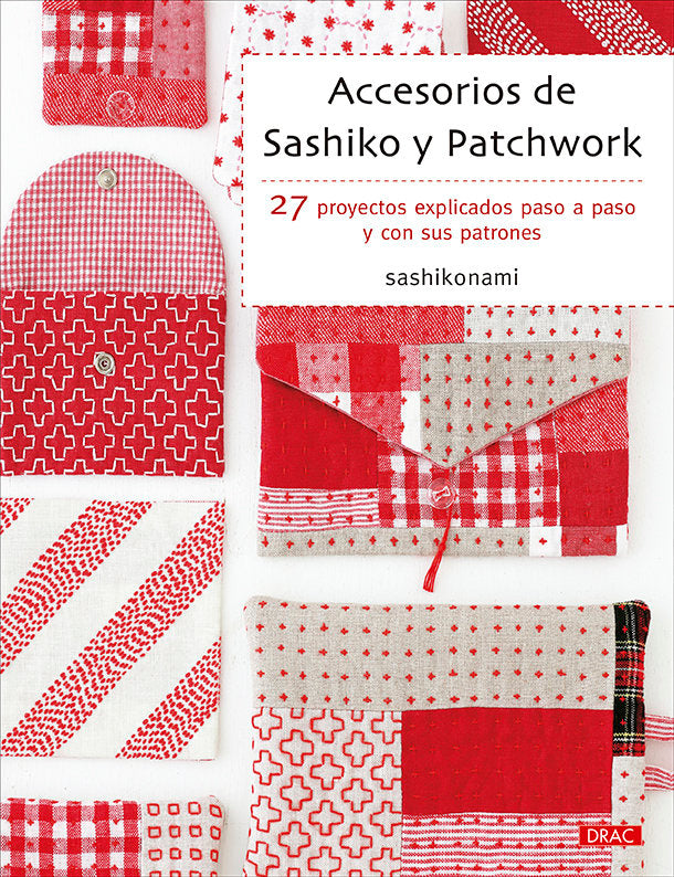 Accesorios de sashiko y patchwork, de SASHIKONAMI | portada del libro