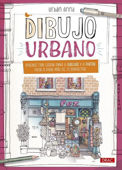 DIBUJO URBANO, de URBAN ANNA | portada del libro