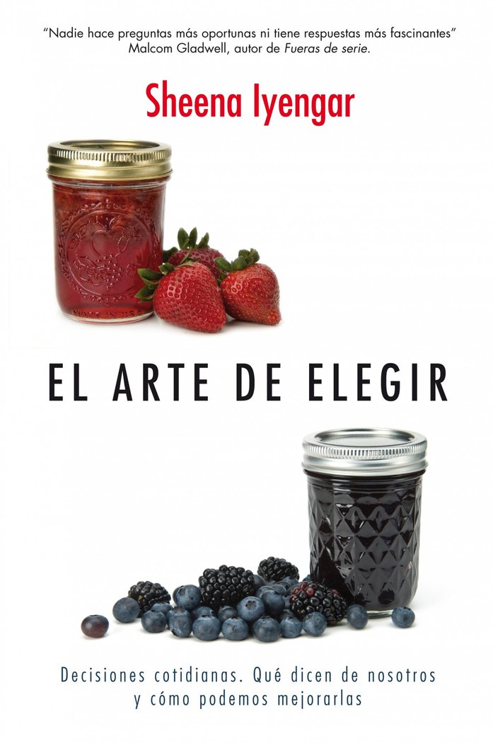 El arte de elegir, de Iyengar | portada del libro