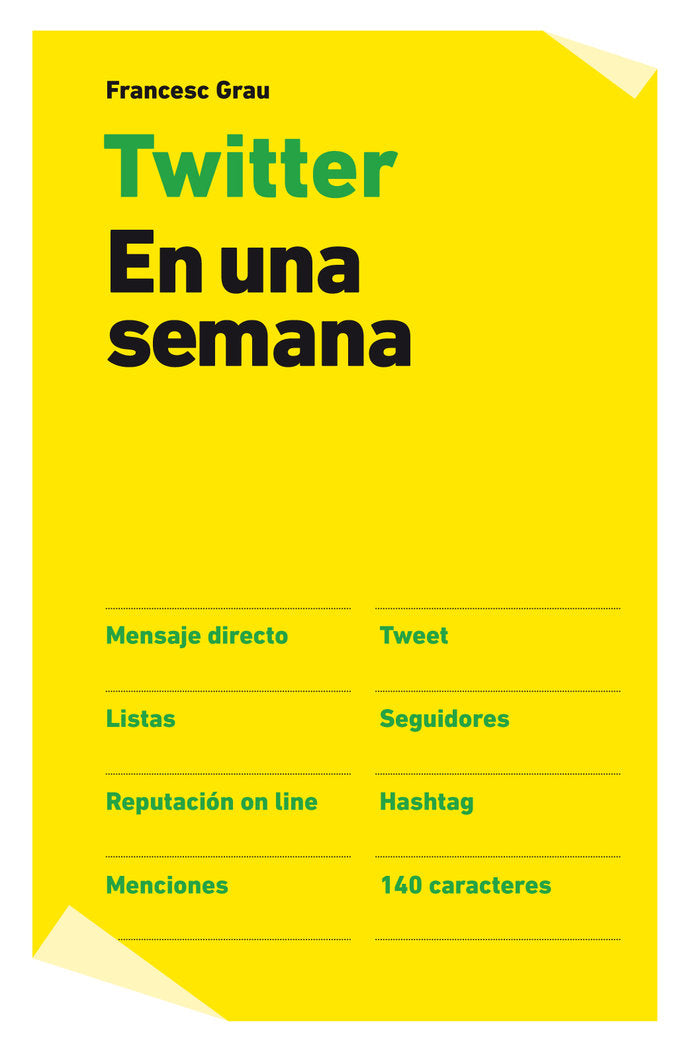 Twitter en una semana, de Grau | portada del libro