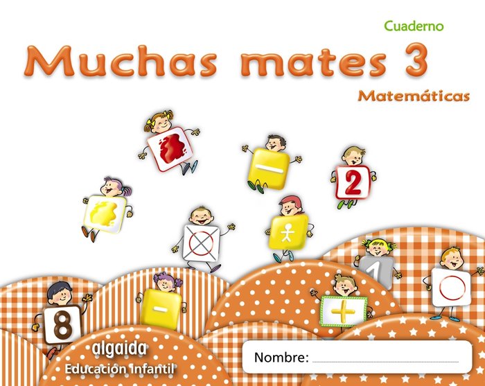 Muchas mates 3., de Campuzano Valiente | portada del libro