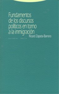 FUNDAMENTOS DE LOS DISCURSOS POLITICOS, de Zapata-Barrero | portada del libro