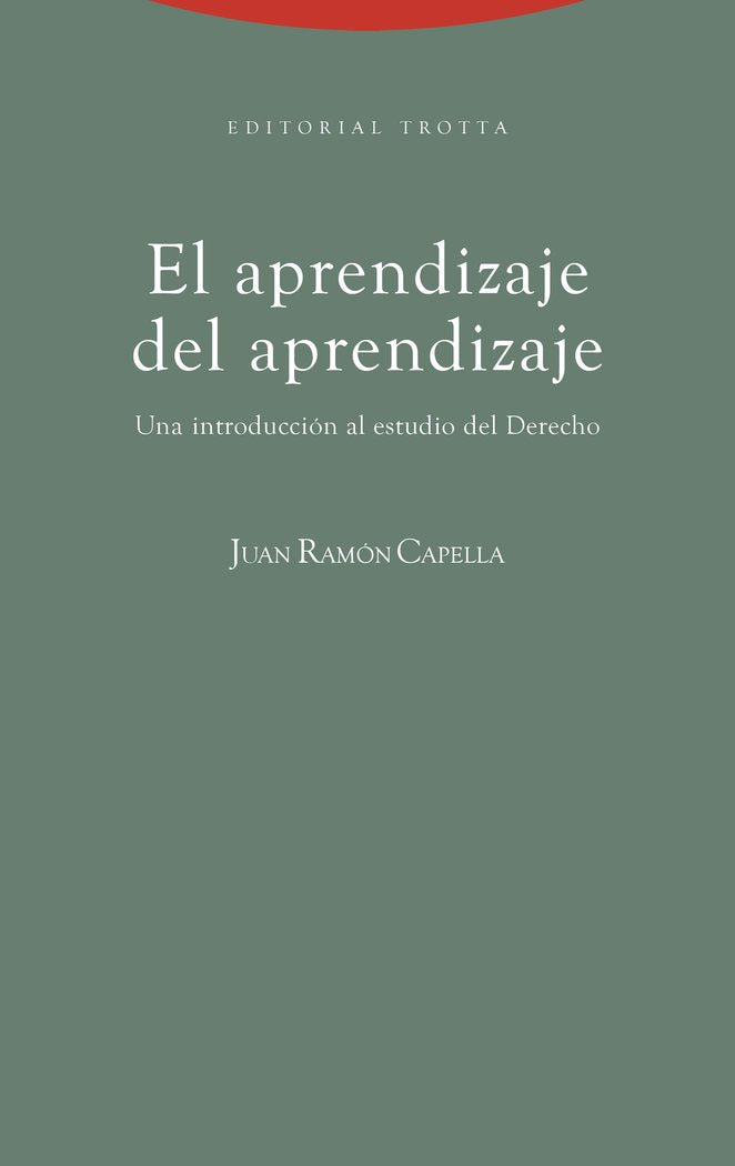 APRENDIZAJE DEL APRENDIZAJE,EL 6ヲED, de Capella Hernández | portada del libro