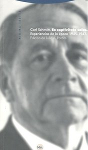 EX CAPTIVITATE SALUS, de Schmitt | portada del libro