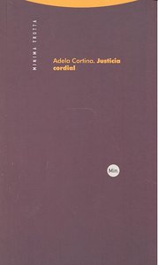 JUSTICIA CORDIAL, de CORTINA | portada del libro