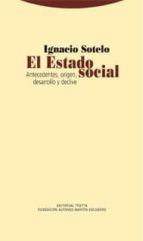 ESTADO SOCIAL,EL, de Ignacio Sotelo | portada del libro