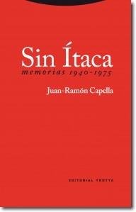 SIN ITACA MEMORIAS 1940-1975, de Capella | portada del libro