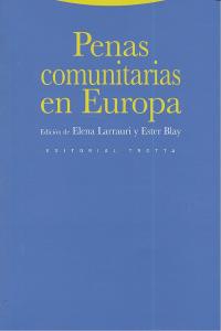 PENAS COMUNITARIAS EN EUROPA, de Anónimo | portada del libro