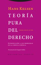 TEORIA PURA DEL DERECHO, de Hans Kelsen | portada del libro