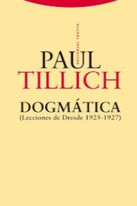 DOGMATICA, de Tillich | portada del libro