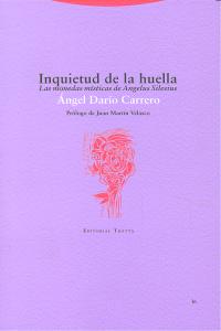 INQUIETUD DE LA HUELLA 2ヲED, de Carrero | portada del libro