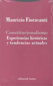 CONSTITUCIONALISMO, de Fioravanti | portada del libro