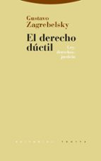 DERECHO DUCTIL,EL NE, de GUSTAVO ZAGREBLESKY | portada del libro