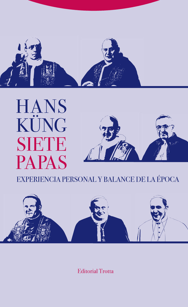 SIETE PAPAS, de Küng | portada del libro