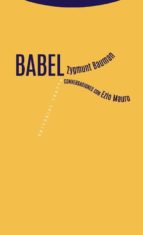 BABEL, de Zygmunt Bauman | portada del libro