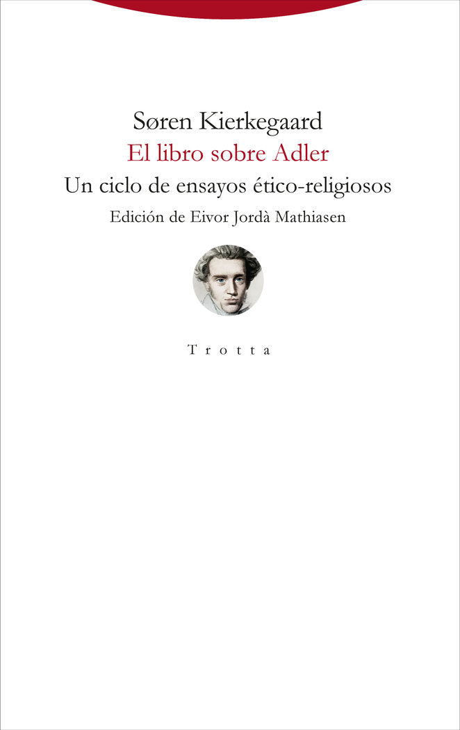 LIBRO SOBRE ADLER,EL, de Kierkegaard | portada del libro