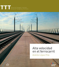 Alta velocidad en el ferrocarril, de López Pita | portada del libro