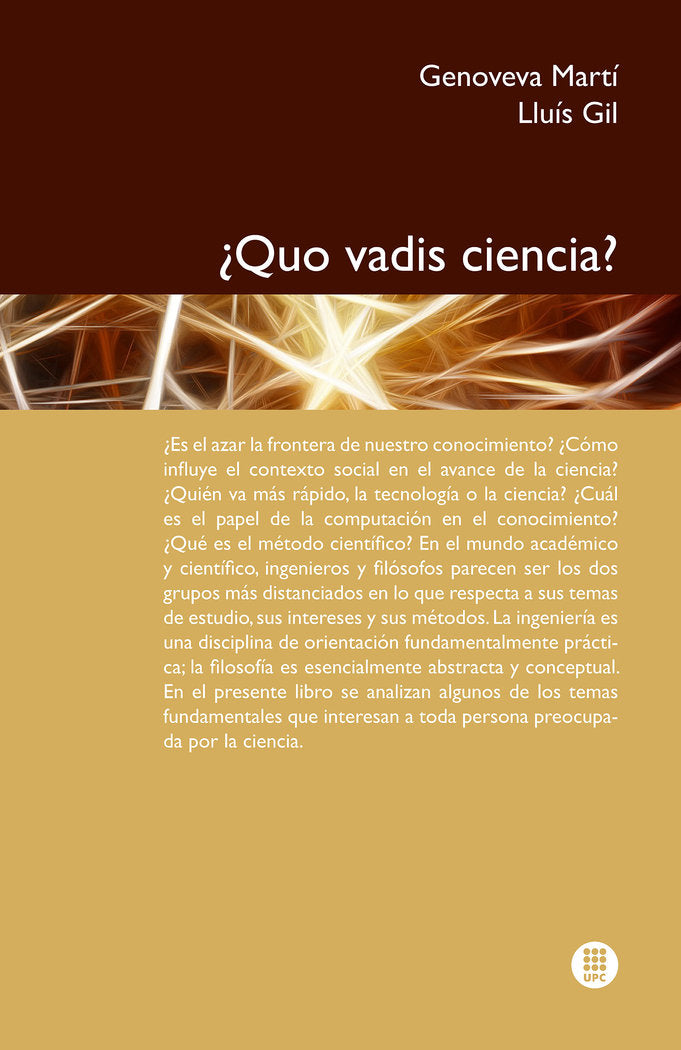 ¿Quo vadis ciencia? | portada del libro