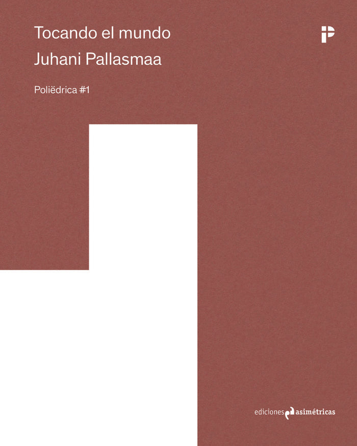 Tocando el mundo, de Pallasmaa | portada del libro