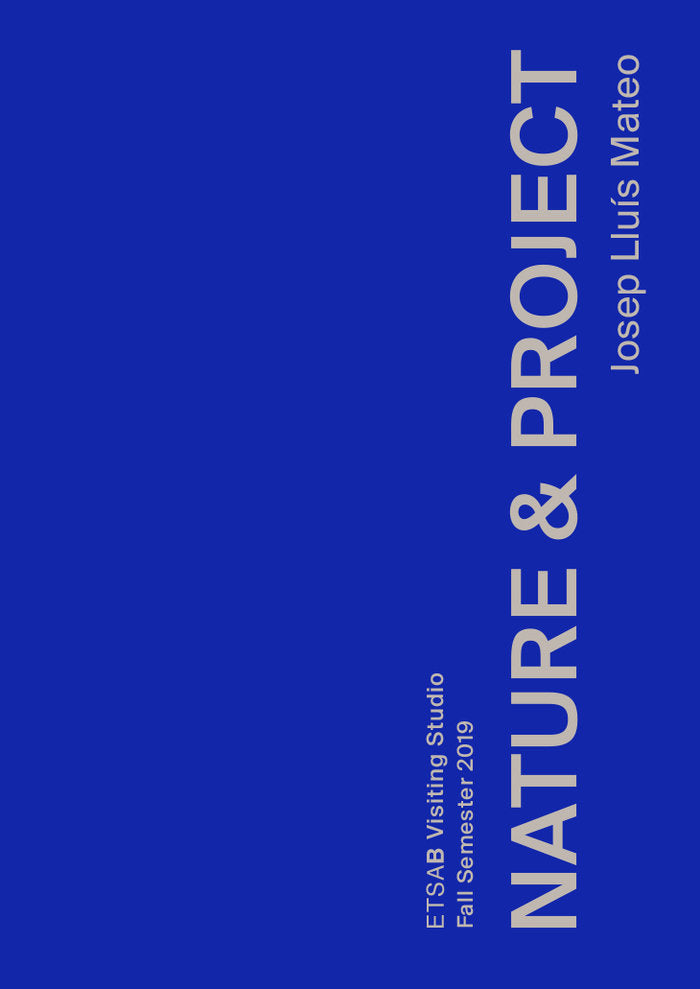 Nature & project, de Mateo Martínez, Josep Lluís | portada del libro